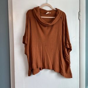 Cowl neck top